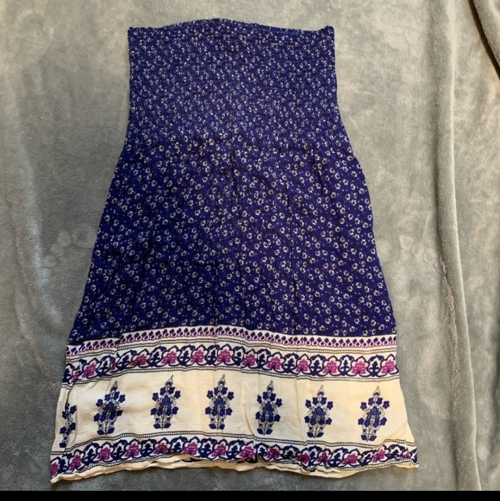 Summer time tube dress